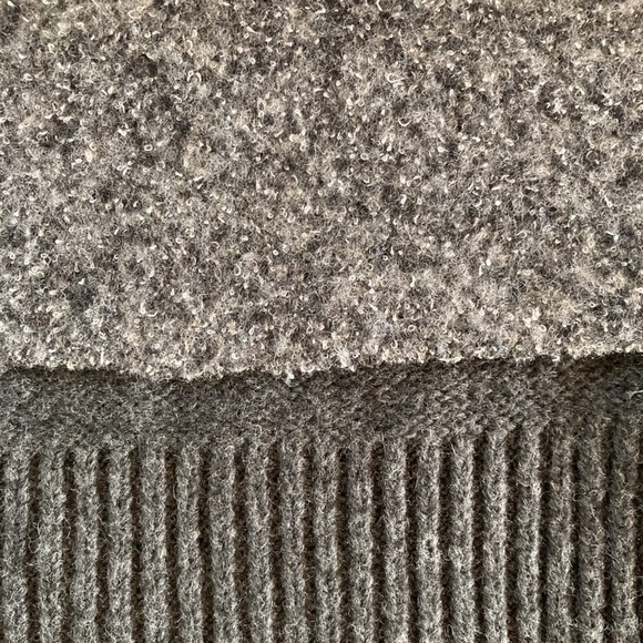 White + Warren Wool Blend Sleeveless Turtleneck Tunic Knit Sweater - Picture 6 of 11